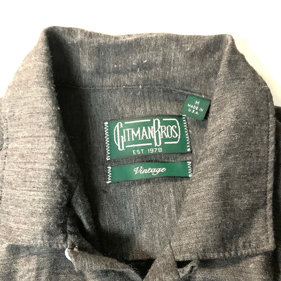 Gitman Bros Vintage Wool Camp Shirt 